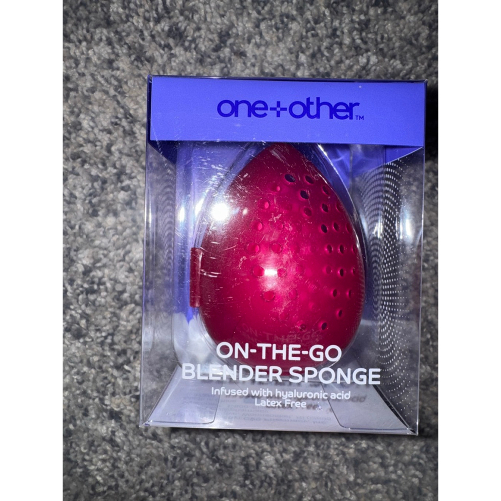 Women's one+other Red Purple On-The-Go Blender Sponge One Size